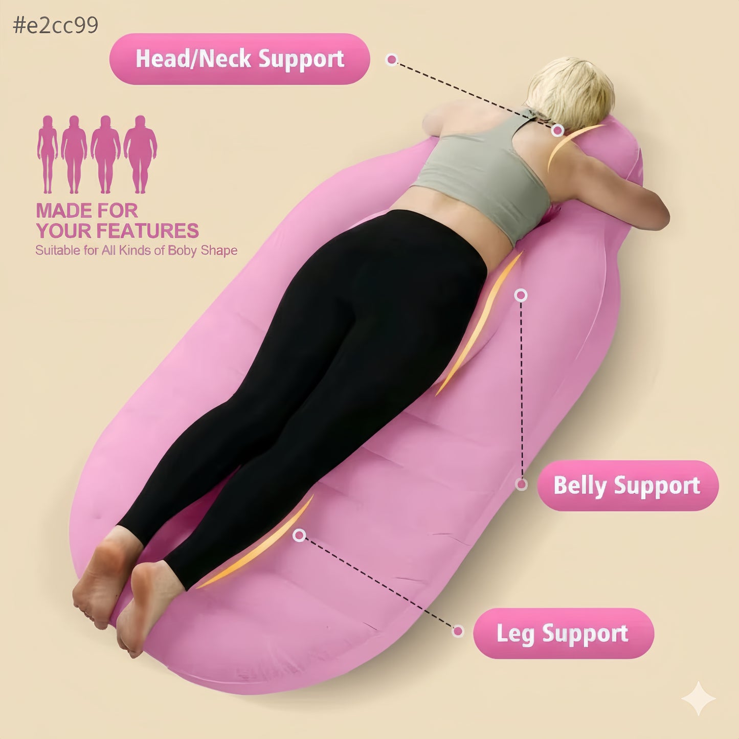 BellyRest - Pregnancy mattress