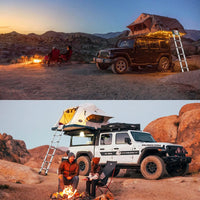 Adjustable Telescopic Ladder for Home & Outdoor Use – 330lb Capacity