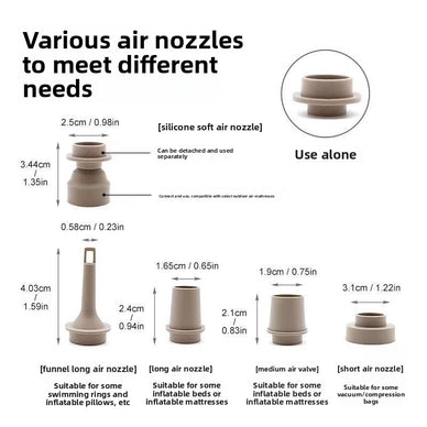 "Elevate Your Adventures with Effortless Inflation!"